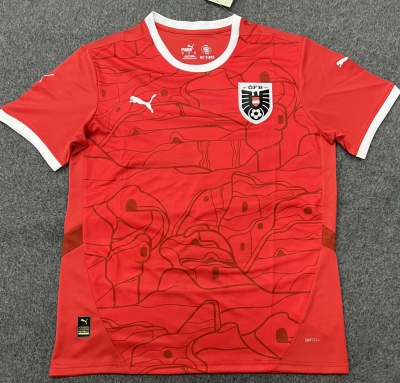 2425 Austria home Soccer Jersey